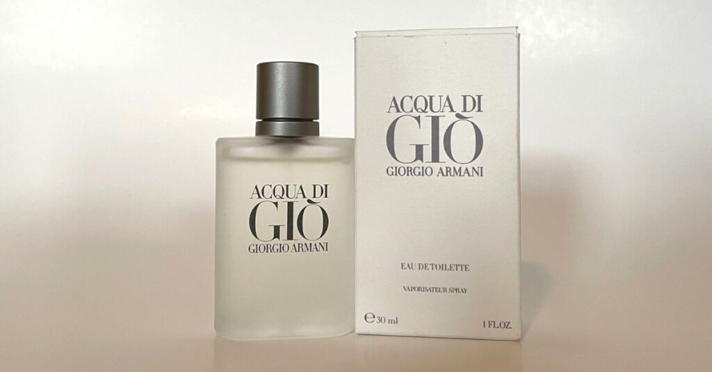 Acqua di Gio Box and Bottle