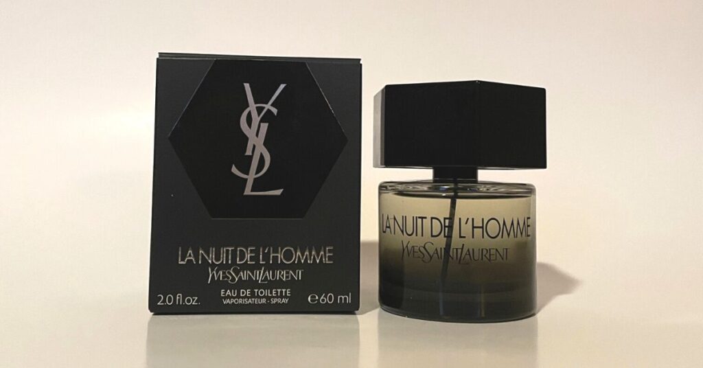 YSL La Nuit de L'Homme EDT Box and Bottle