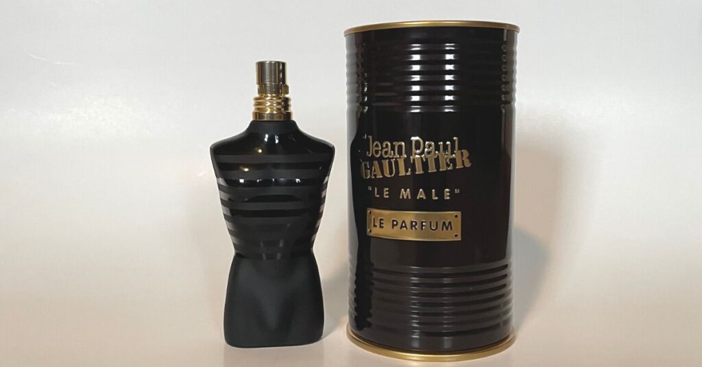Jean Paul Gaultier Le Male Le Parfum Box and Bottle