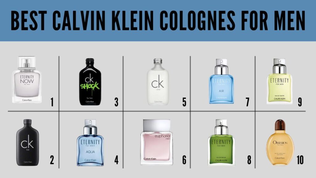 Best Calvin Klein Colognes for Men