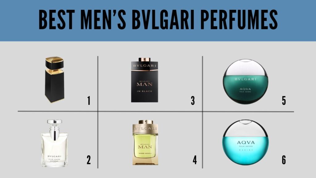 Best Men's Bvlgari Perfumes
